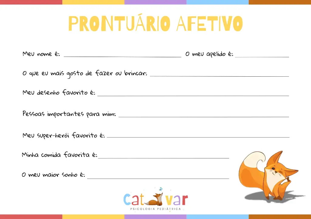 Prontuário Afetivo